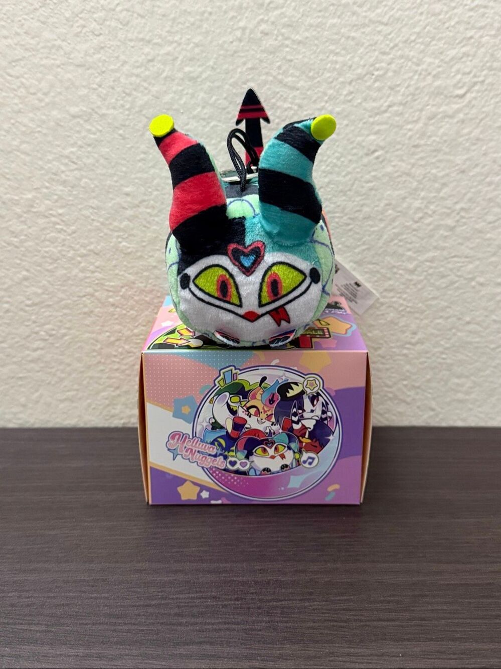 Helluva Boss Nuggets Ver. 2 Blind Box Plush Bag Clip Keychain - Fizzarolli